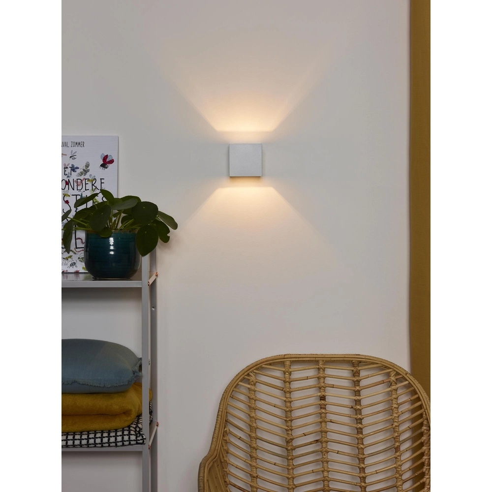 Design wandspot Devi vierkant wit Lucide 5411212091611