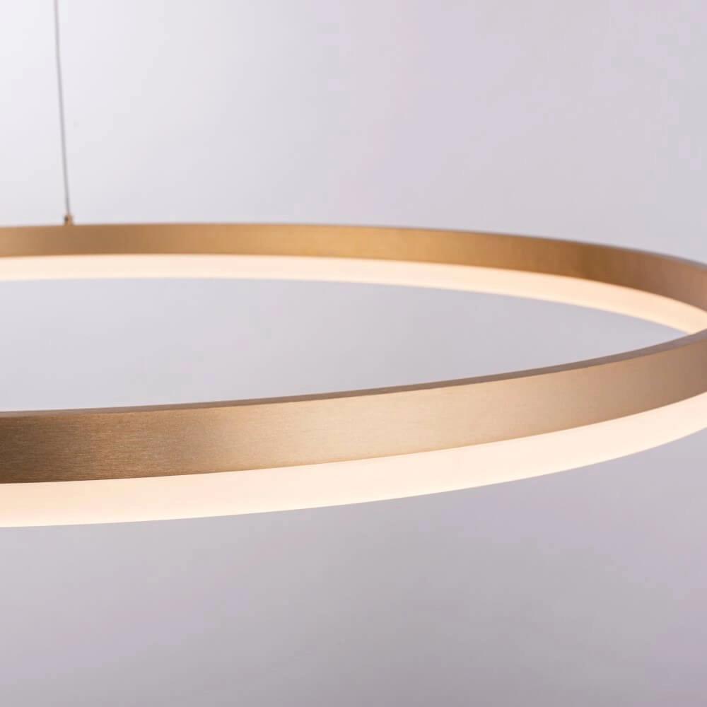Moderne hanglamp Titus Ø 80cm antiek messing Paul Neuhaus 4012248362877
