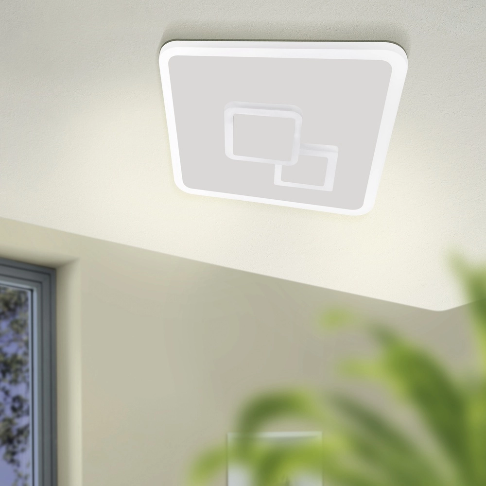 Led plafondlamp Cadegal 20x20cm - wit Eglo 9002759339418