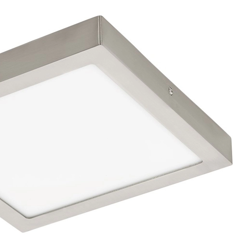 Led plafondlamp Fueva-C Square 30cm nikkel mat Eglo 9002759966812