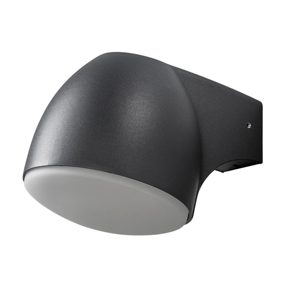 Led muurspot Ferrera zwart