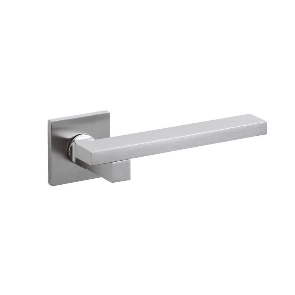 Deurklink Space Q chroom mat