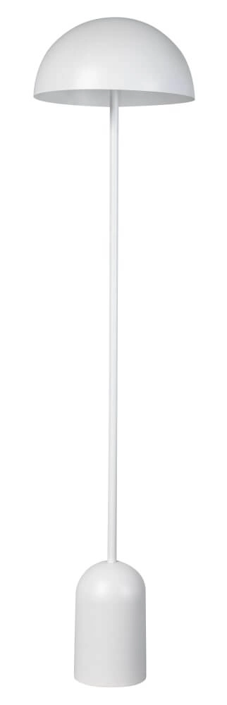 Witte vloerlamp Bobby